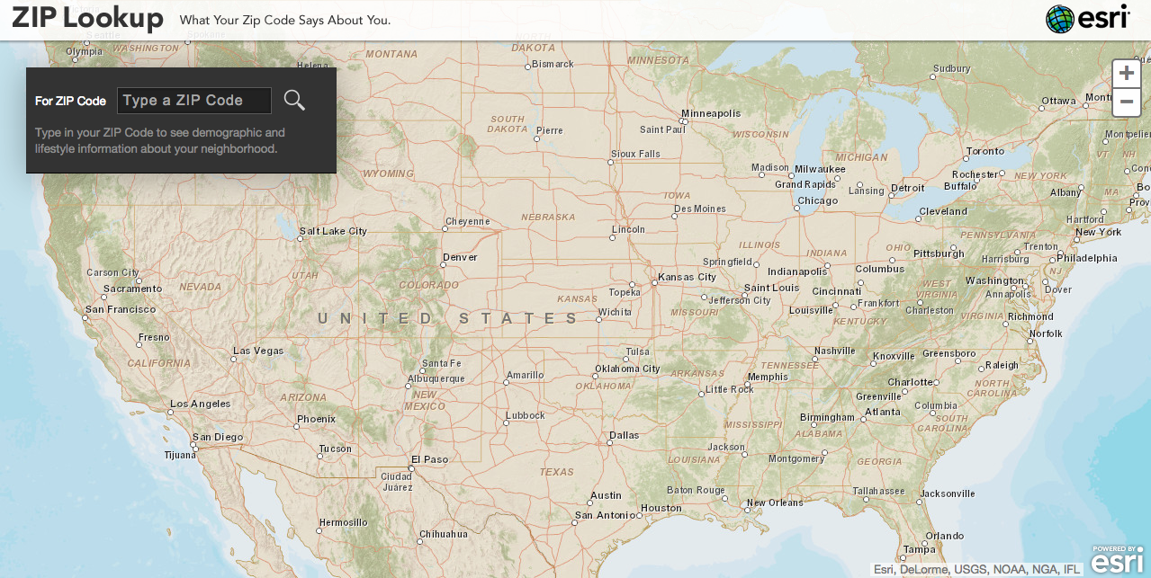 Esri Tapestry Segmentation